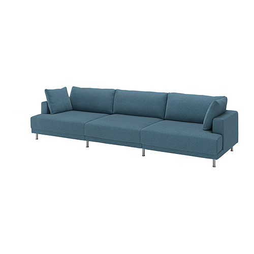 UPPÅKRA - 4,5-seat modular sofa, Axvall dark grey-blue | IKEA Taiwan Online - PE999761_S4