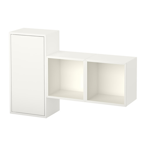 EKET - wall-mounted cabinet combination, white | IKEA Taiwan Online - PE617876_S4