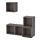 EKET - wall-mounted cabinet combination, dark grey | IKEA Taiwan Online - PE617880_S1