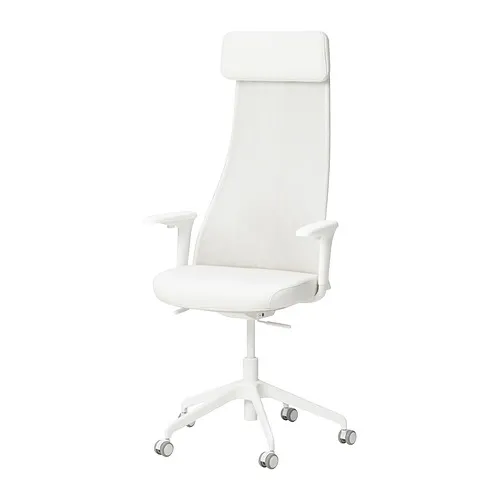 JÄRVFJÄLLET - 辦公椅附扶手, Grann 白色 | IKEA 線上購物 - PE857303_S4