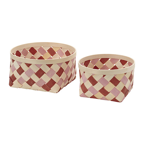 OMMJÄNGE 置物籃 2件組