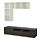 EKET/BESTÅ - cabinet combination for TV, white/black-brown | IKEA Taiwan Online - PE617936_S1