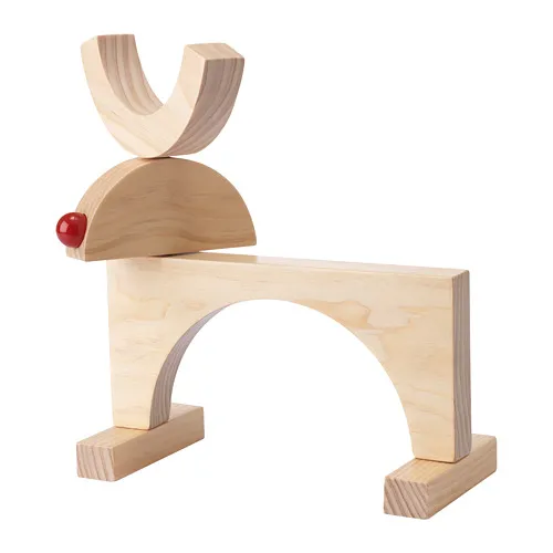 STRÅLA - LED裝飾桌燈, 電池式/馴鹿 | IKEA 線上購物 - PE719492_S4