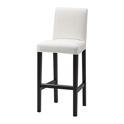 BERGMUND - 吧台椅套附靠背, Fågelfors 彩色 | IKEA 線上購物 - PE790635_S3