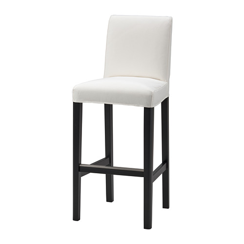 BERGMUND bar stool with backrest