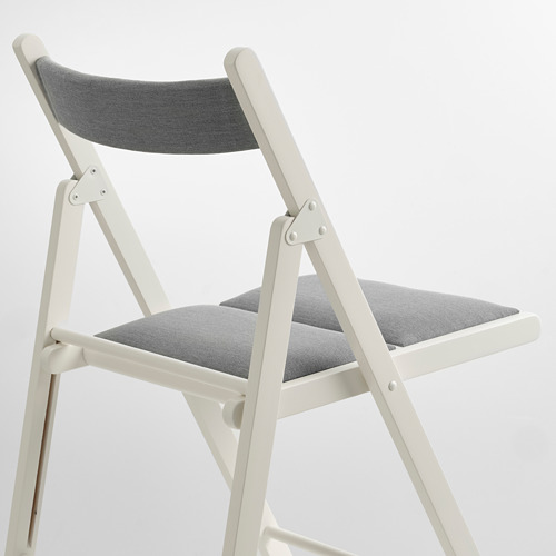 TERJE - folding chair, white/Knisa light grey | IKEA Taiwan Online - PE814360_S4