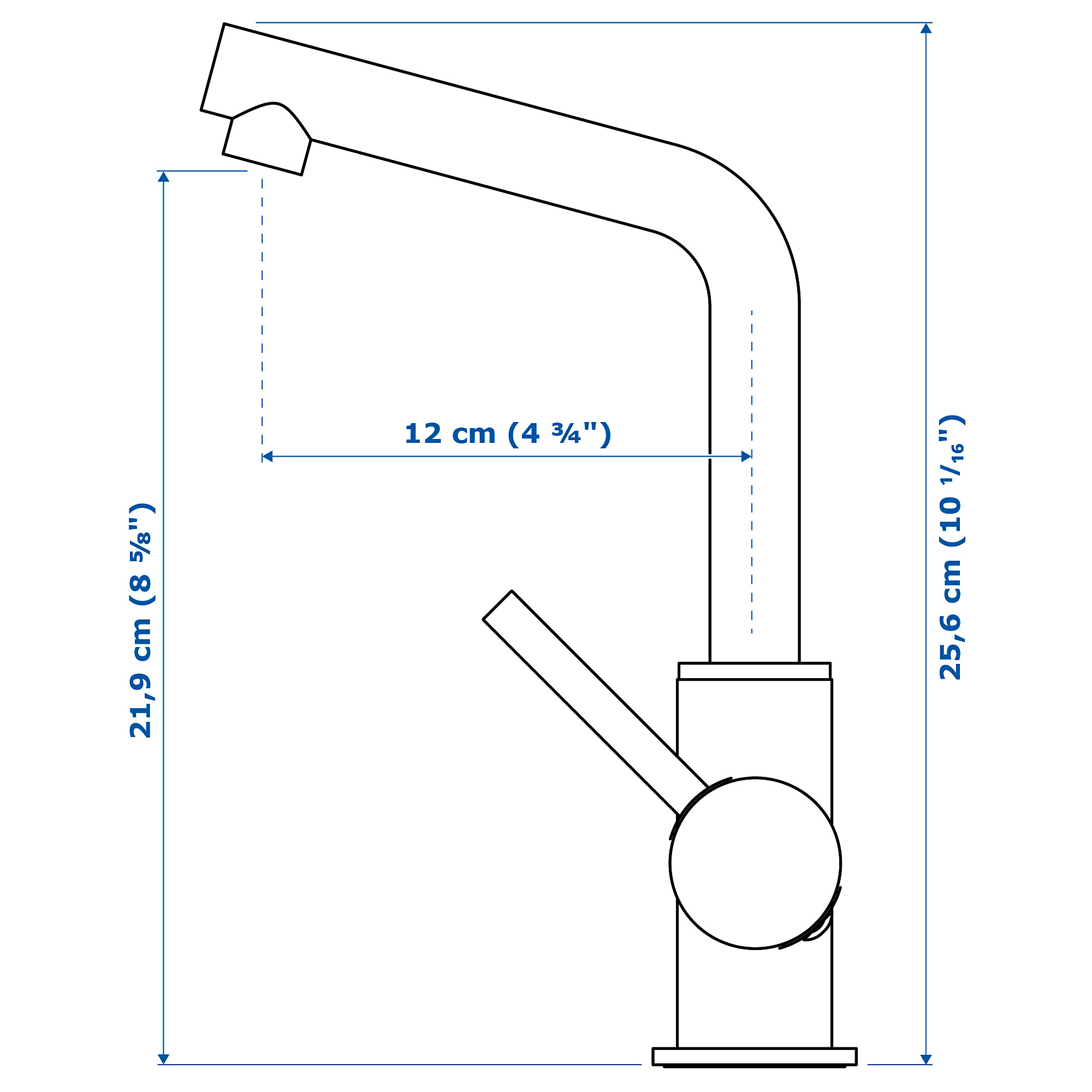 LUNDSKÄR wash-basin mixer tap