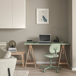 BLECKBERGET - 電腦椅, Idekulla 深灰色 | IKEA 線上購物 - PE776013_S3