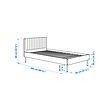BRUKSVARA bed frame