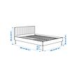 BRUKSVARA bed frame