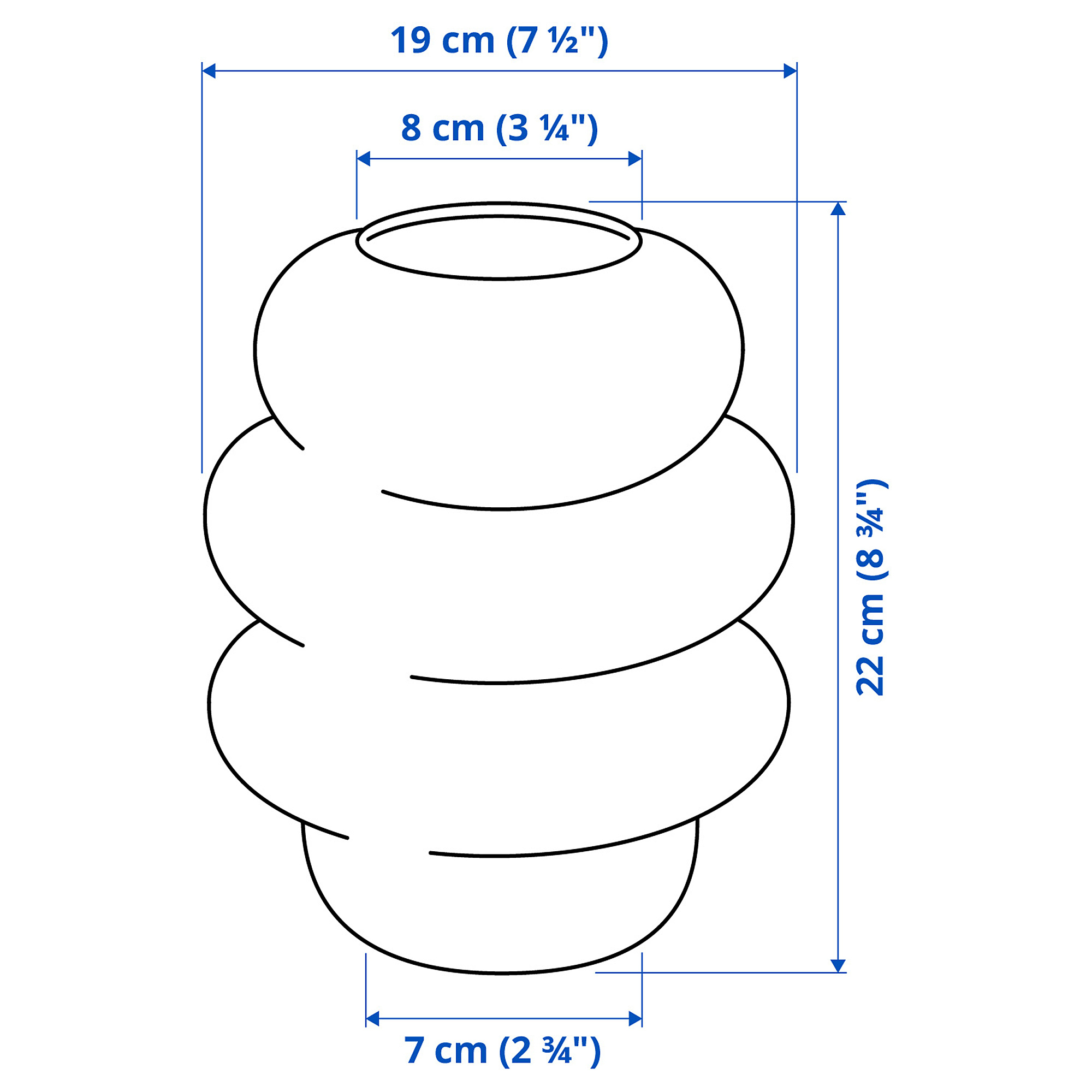 KÄLLARHALS vase