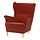 STRANDMON - wing chair, Tommaboda brown-red | IKEA Taiwan Online - PE999897_S1