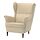 STRANDMON - wing chair, Tommaboda deep beige | IKEA Taiwan Online - PE999900_S1
