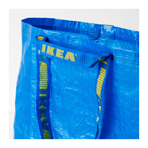 FRAKTA - 環保購物袋, 藍色 | IKEA 線上購物 - PE618114_S4