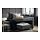 FRIHETEN - 轉角沙發床附收納空間, Skiftebo 深灰色 | IKEA 線上購物 - PH163062_S1