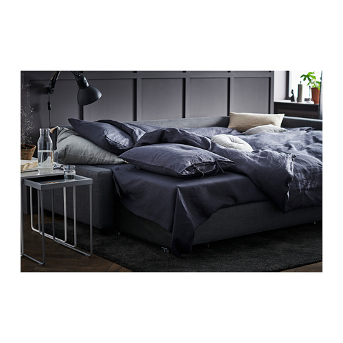 FRIHETEN - corner sofa-bed with storage, Skiftebo dark grey | IKEA Taiwan Online - PH163064_S4