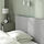GLADSTAD - upholstered bed, 2 storage boxes, Kabusa light grey | IKEA Taiwan Online - PE857420_S1