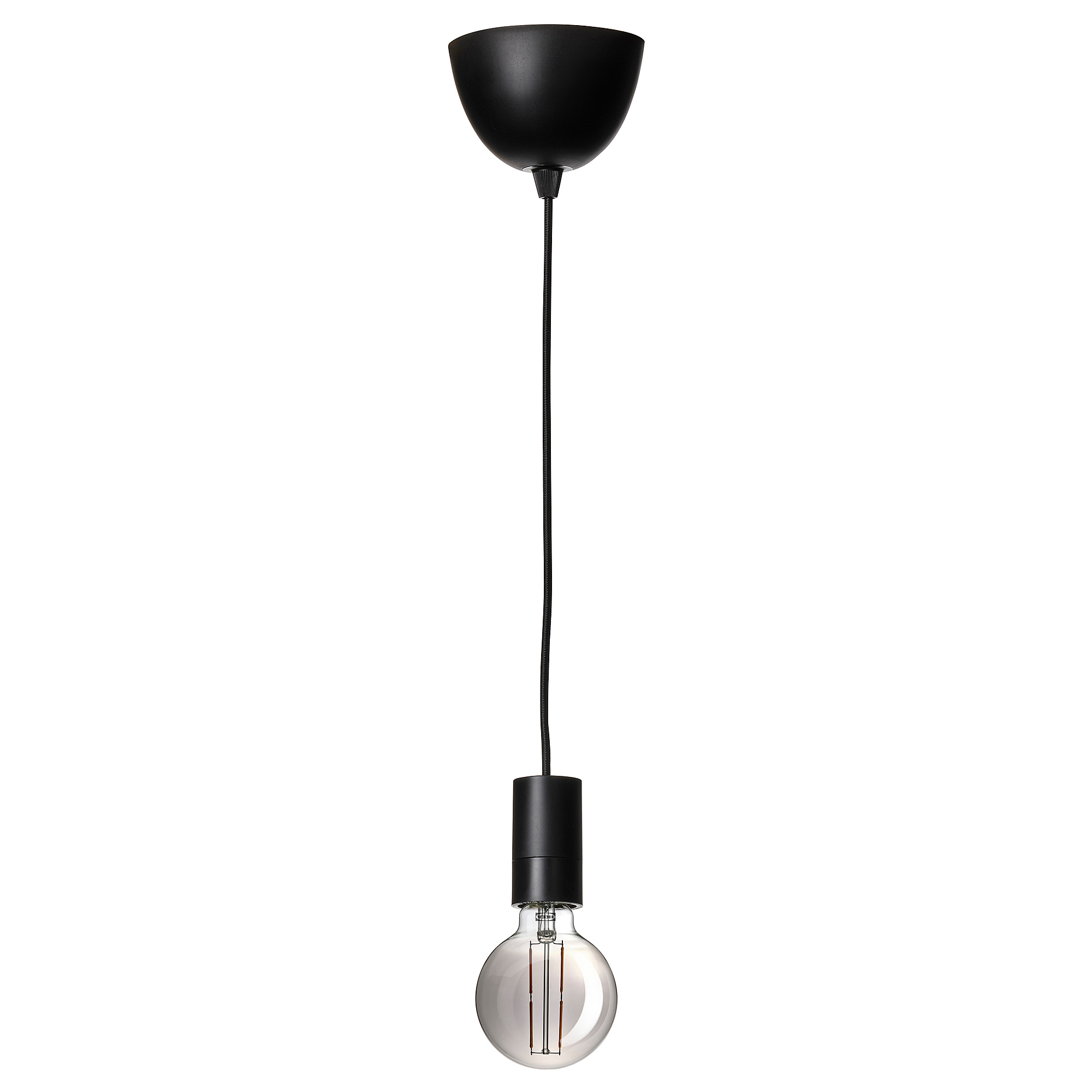 SUNNEBY/MOLNART pendant lamp with light bulb