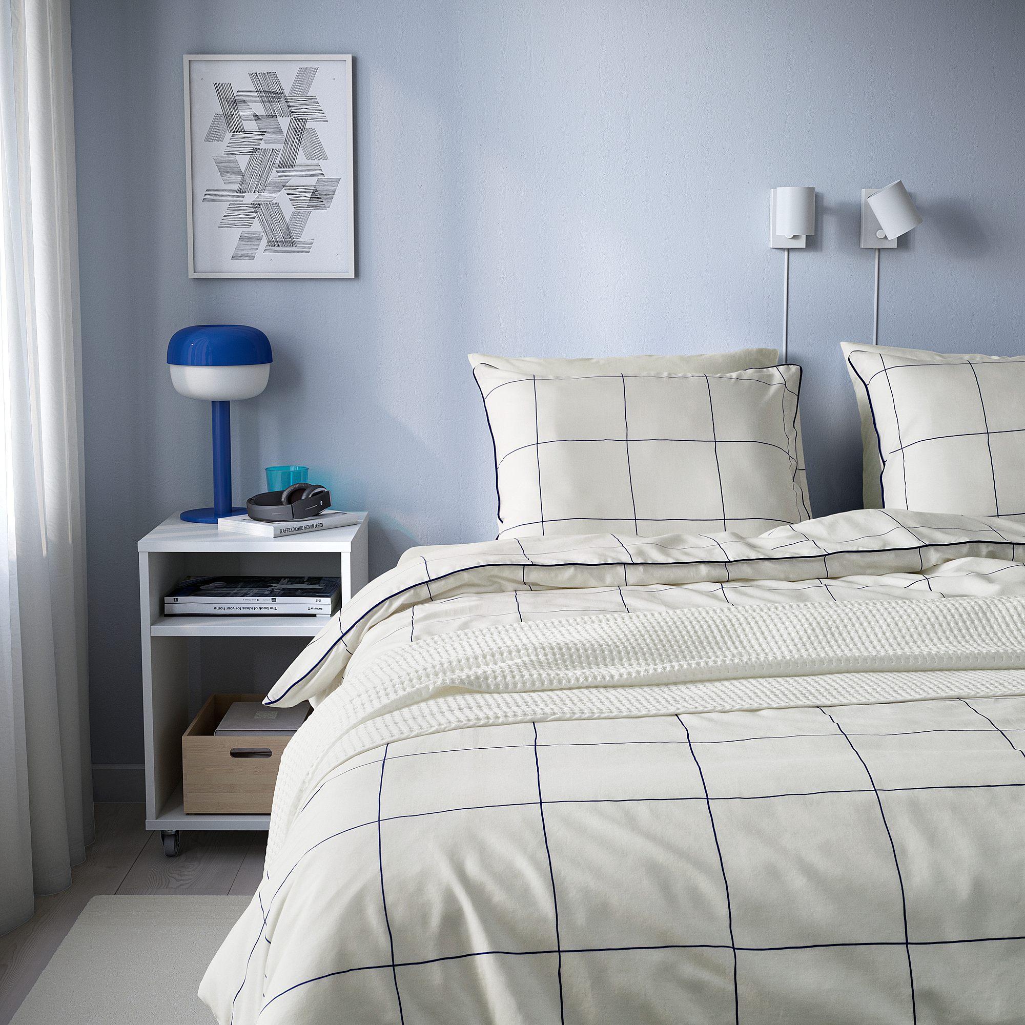 BREDVECKLARE duvet cover and pillowcase