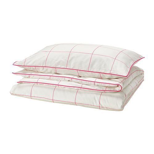 BREDVECKLARE duvet cover and pillowcase