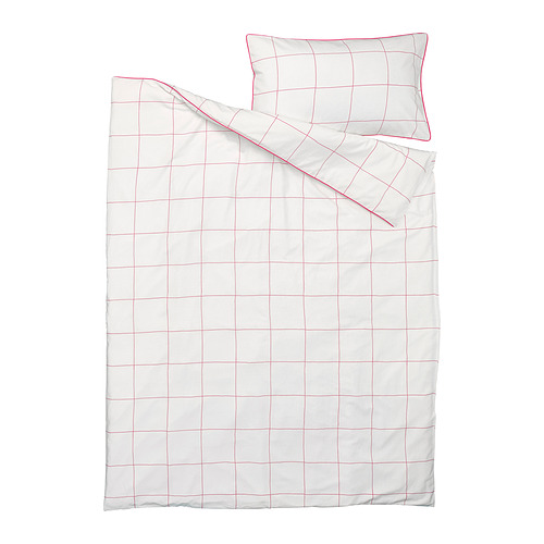 BREDVECKLARE duvet cover and pillowcase