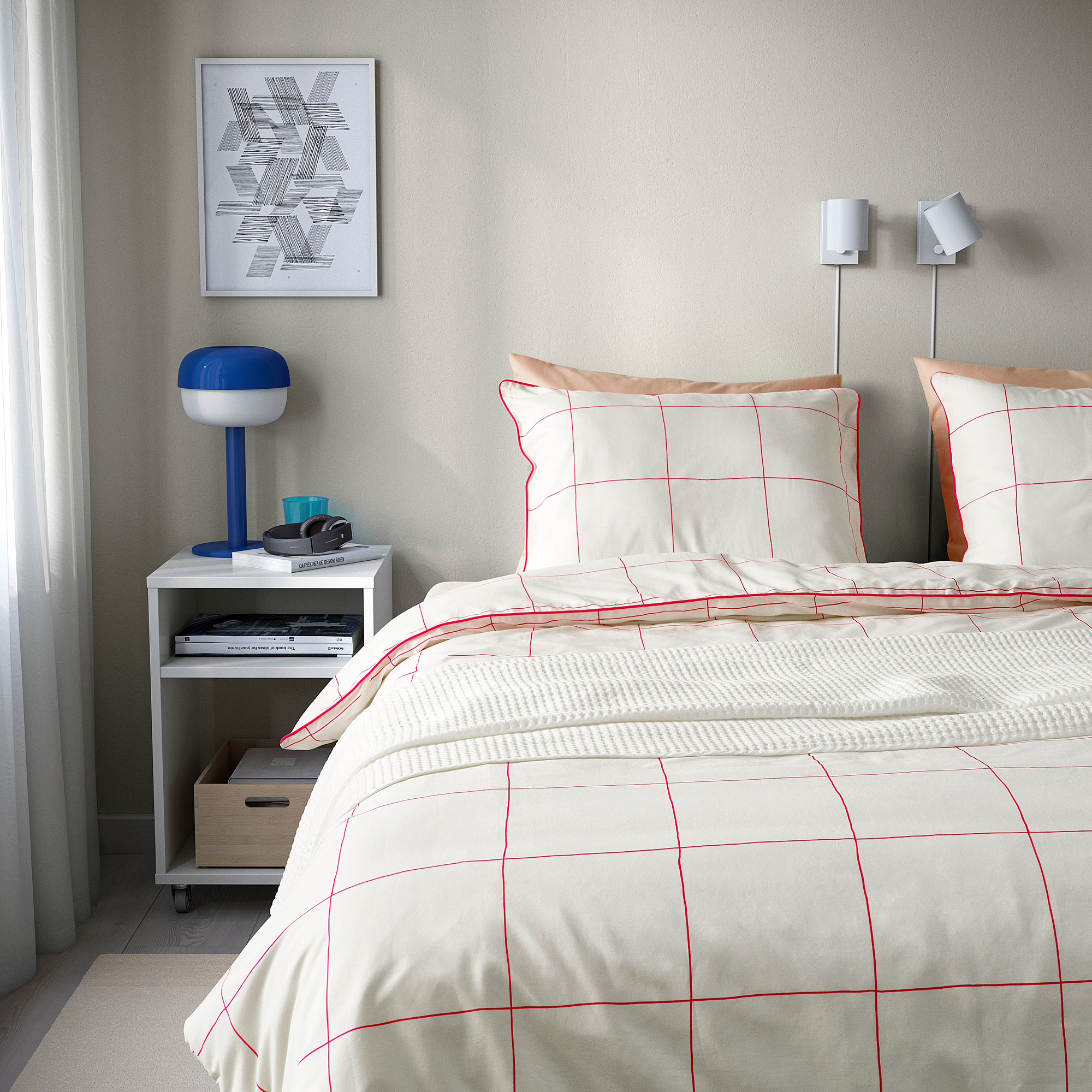 BREDVECKLARE duvet cover and pillowcase