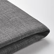 KIVIK - 三人座沙發布套, Skiftebo 深灰色 | IKEA 線上購物 - PE759256_S2 