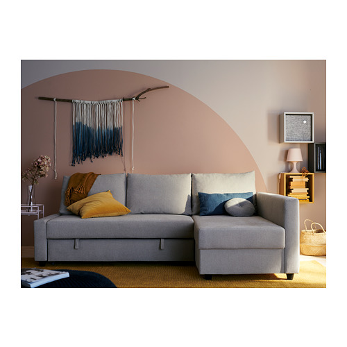 FRIHETEN - 轉角沙發床附收納空間, Hyllie 米色 | IKEA 線上購物 - PH163091_S4