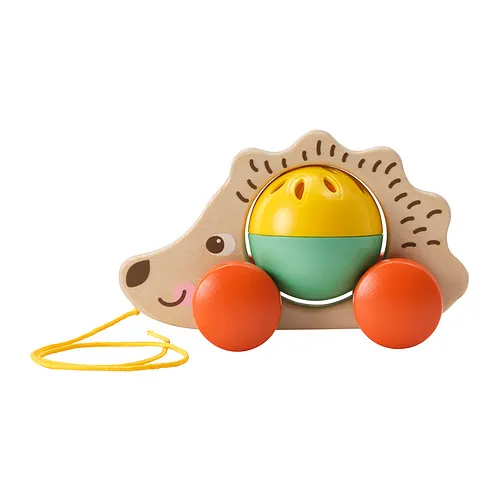 UPPSTÅ - pull toy, hedgehog/multicolour | IKEA Taiwan Online - PE857445_S4