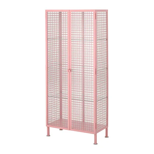 IKEA PS 2026 - 玻璃門櫃，淺粉紅色，73x36x160 公分 | IKEA 線上購物 - PE999931_S4