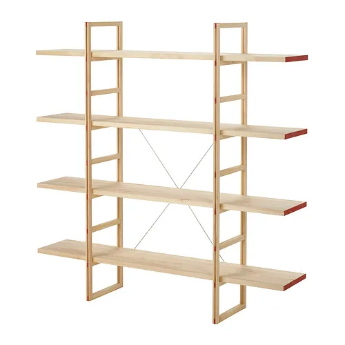 IKEA PS 2026 - 層架組，松木，160x35x161 公分 | IKEA 線上購物 - PE999932_S4
