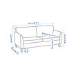 EKHOLMA 3-seat sofa