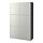 BESTÅ - storage combination with doors, black-brown/Laxviken white | IKEA Taiwan Online - PE554375_S1