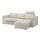 VIMLE - 3-seat sofa with chaise longue, with headrest/Gunnared beige | IKEA Taiwan Online - PE675191_S1