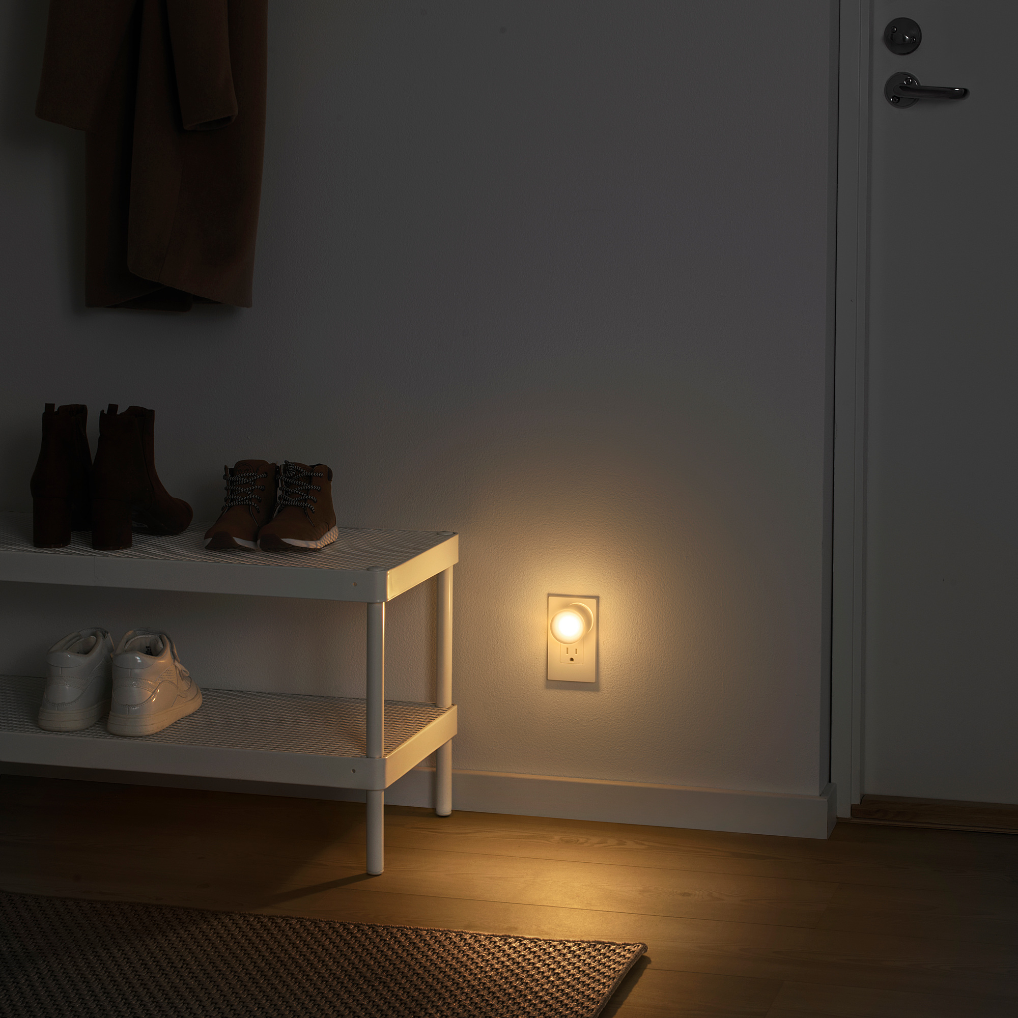 MÖRKRÄDD LED nightlight with sensor