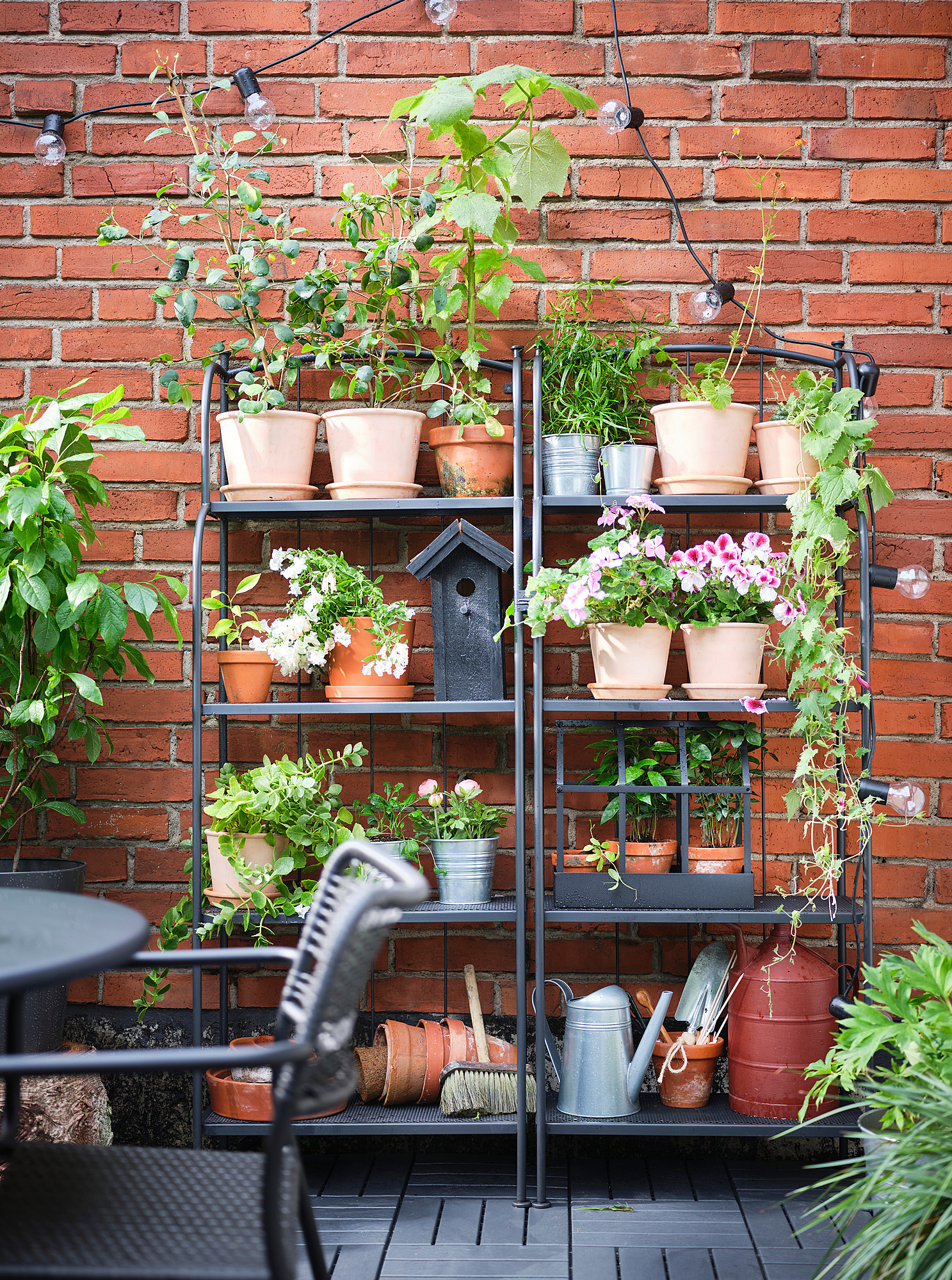 LÄCKÖ shelving unit, outdoor