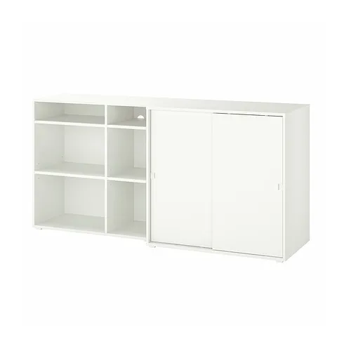 VIHALS - 收納組合, 白色, 190x47x90 公分 | IKEA 線上購物 - PE857501_S4
