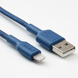 LILLHULT - USB-A轉lightning, 充電線, 傳輸線, 深灰色 | IKEA 線上購物 - PE842681_S3
