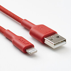 LILLHULT - USB-A轉lightning, 充電線, 傳輸線, 深灰色 | IKEA 線上購物 - PE842681_S3