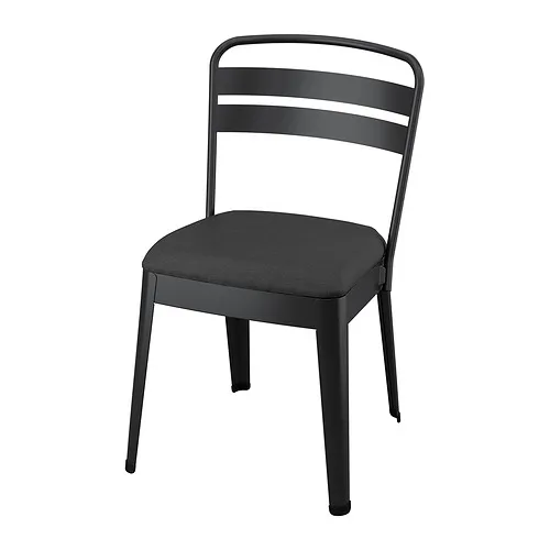 RAMSNÄS - 餐椅，碳黑色/Vissle 深灰色 | IKEA 線上購物 - PE999975_S4