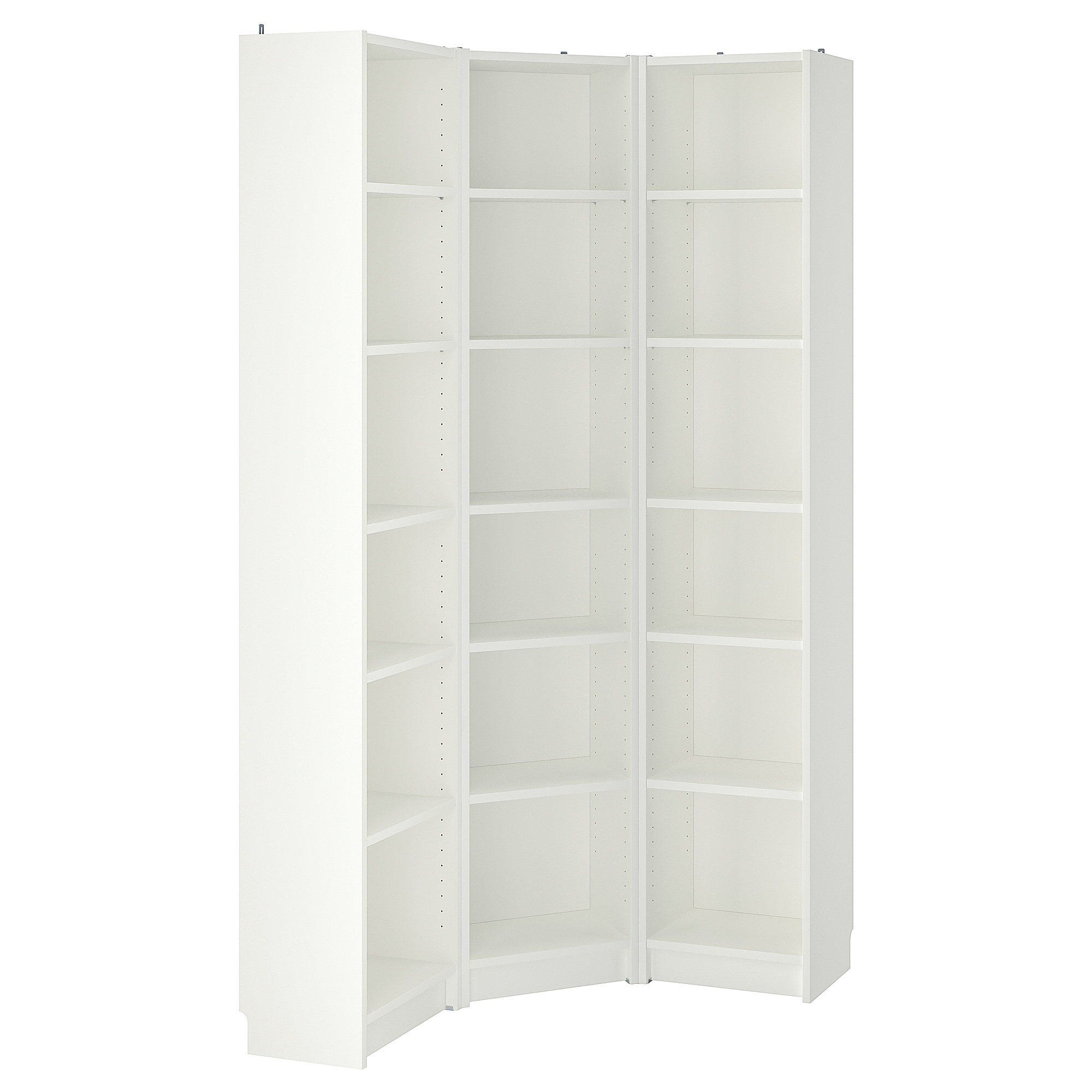 BILLY bookcase combination/crnr solution