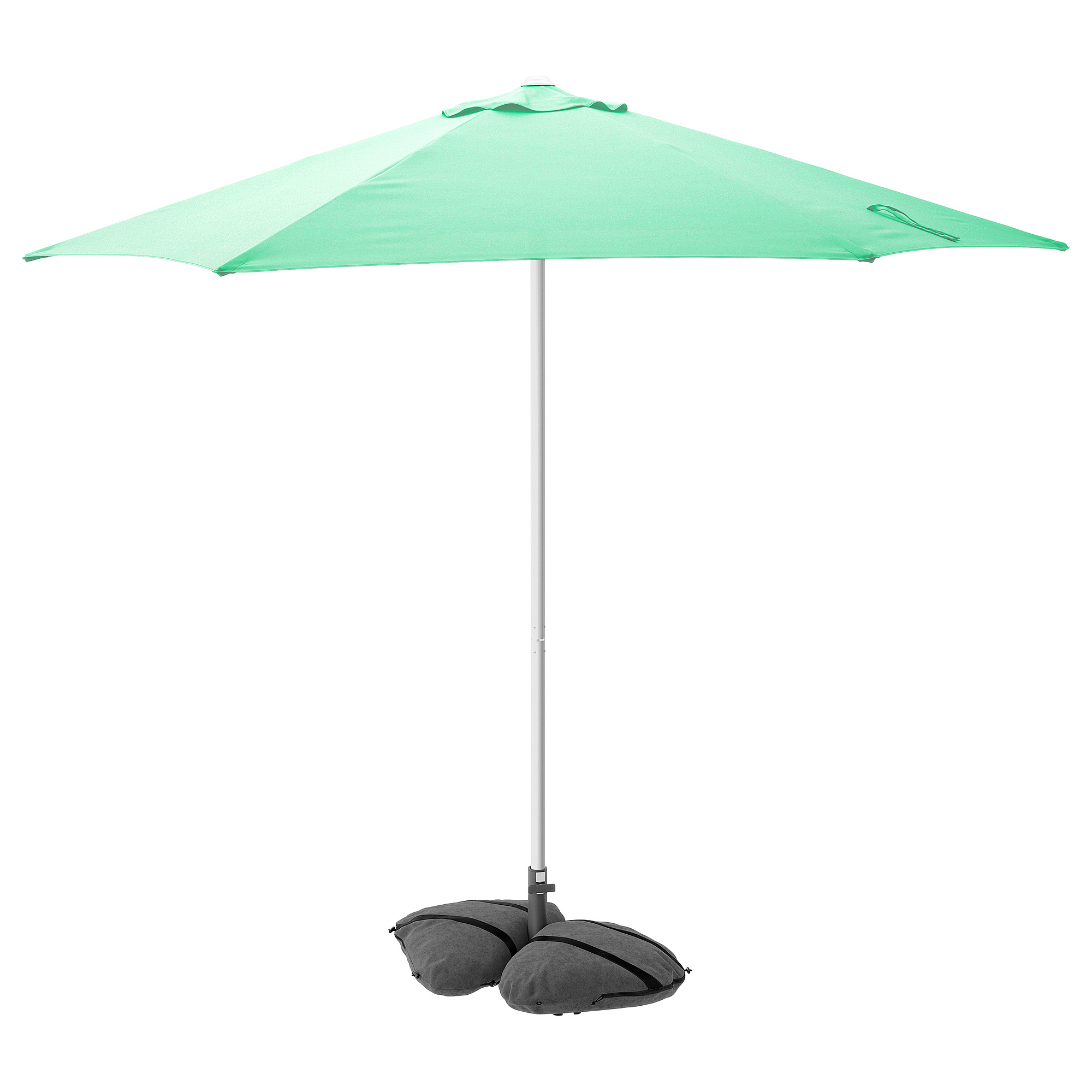 HÖGÖN/IGGÖN parasol with base