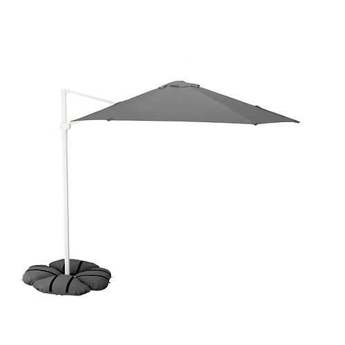HÖGÖN/IGGÖN - 掛傘附底座, 灰色/深灰色, 270 公分 | IKEA 線上購物 - PE961520_S4