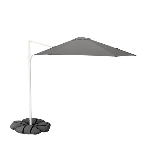 HÖGÖN/IGGÖN - 掛傘附底座, 灰色/深灰色, 270 公分 | IKEA 線上購物 - PE961520_S4