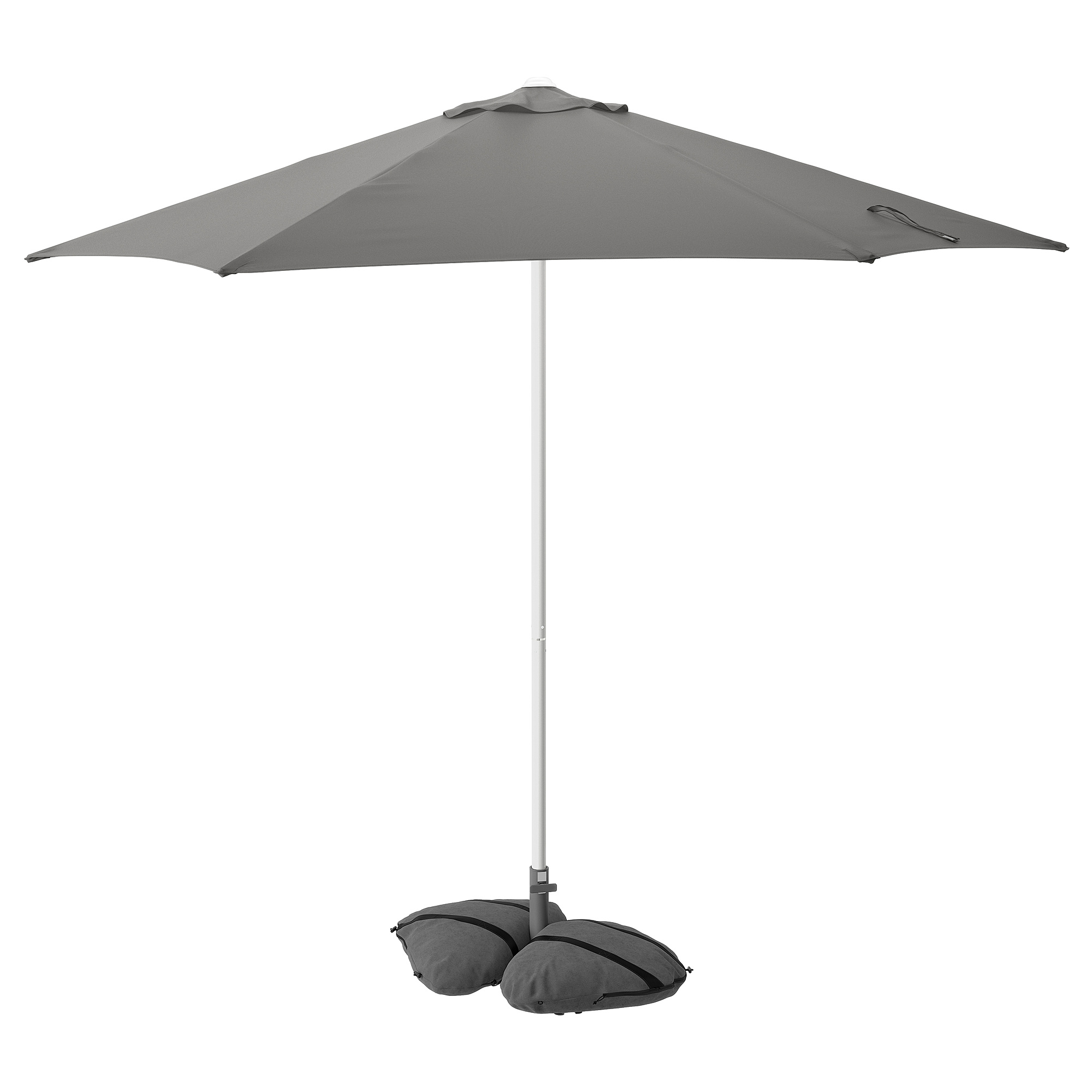 HÖGÖN/IGGÖN parasol with base