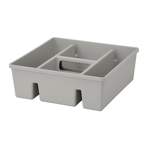 FÅNGGRÖDA - insert with compartments, light grey, 30x30x11 cm | IKEA Taiwan Online - PE896048_S4