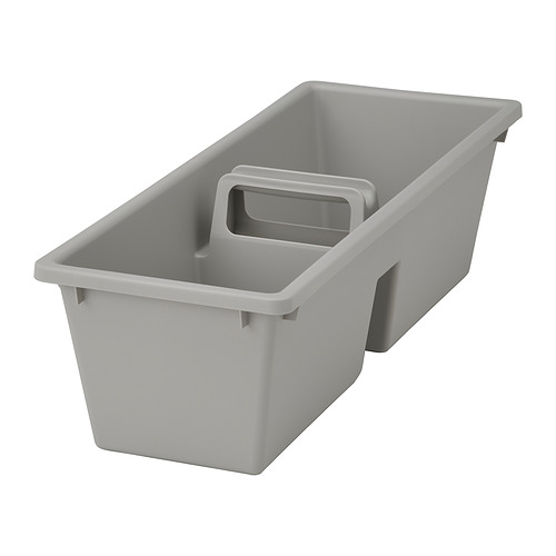 SVENARUM trolley table with storage bamboo/white - IKEA