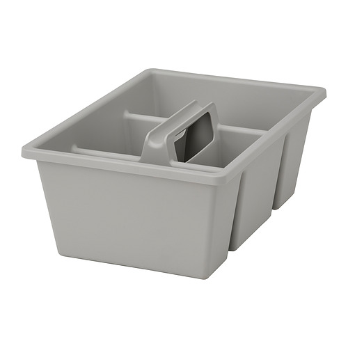 FÅNGGRÖDA - insert with compartments, light grey, 35x24x14 cm | IKEA Taiwan Online - PE896050_S4