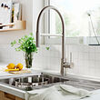 SALLSJÖN kitchen mixer tap pull down w spray