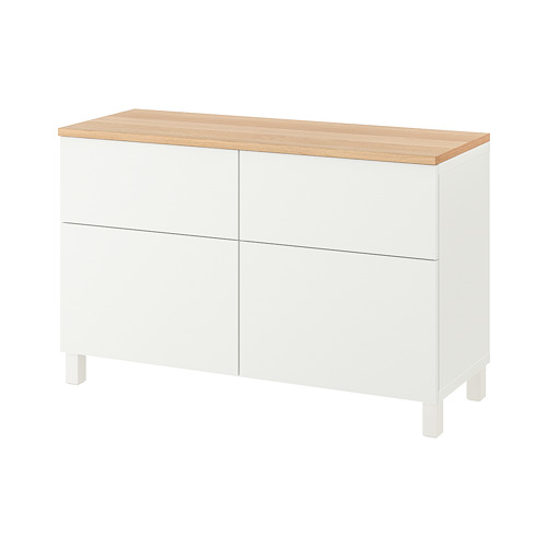 BESTÅ - storage combination w doors/drawers, white/Lappviken/Stubbarp white | IKEA Taiwan Online - PE814692_S4